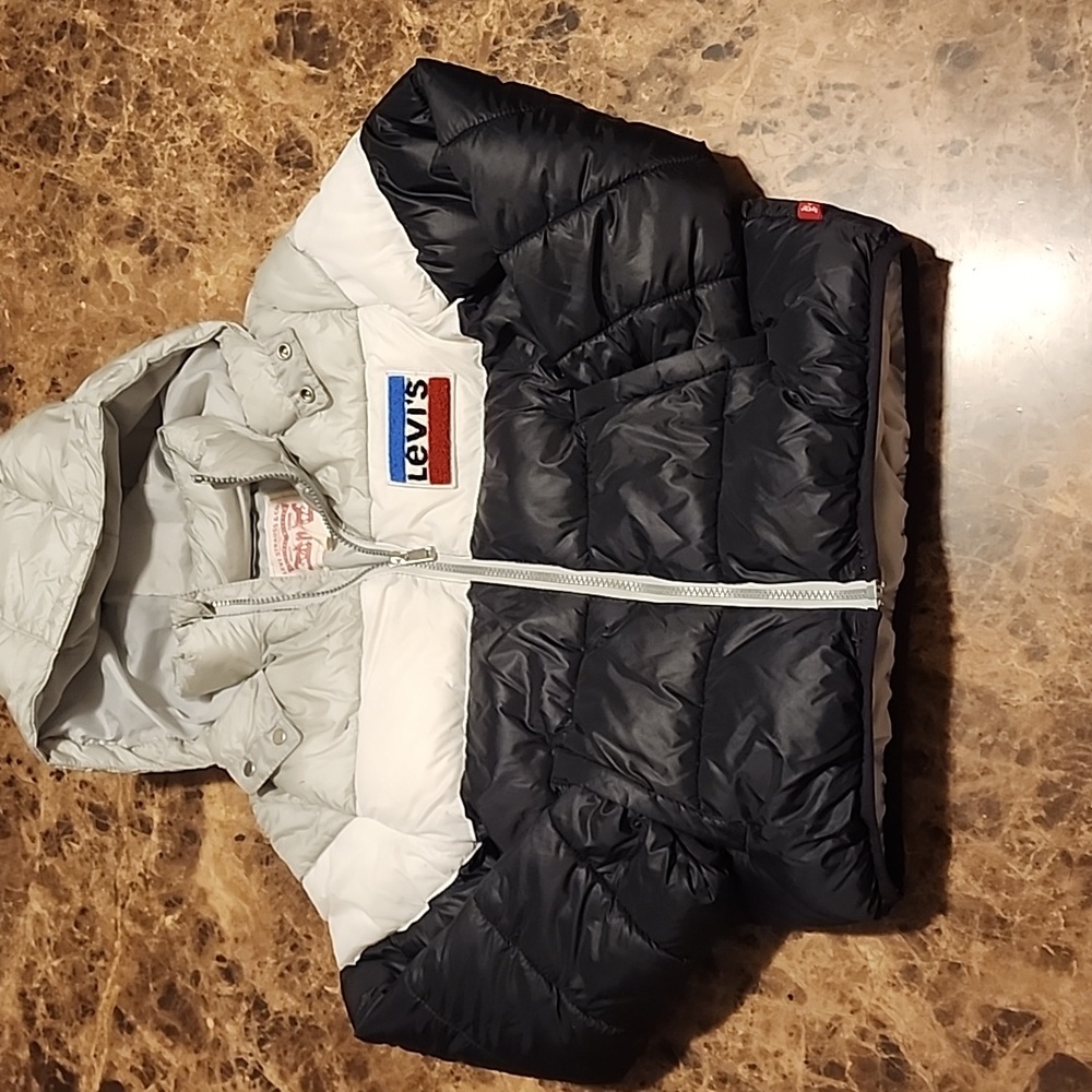 Levi's Puffer Coat Boys Size M 10-12